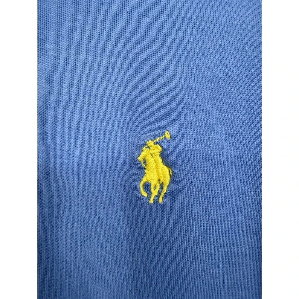 Polo Ralph Lauren Men's Blue Short Sleeve Polo Large